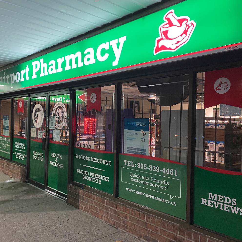 large window graphics. installation available in Toronto